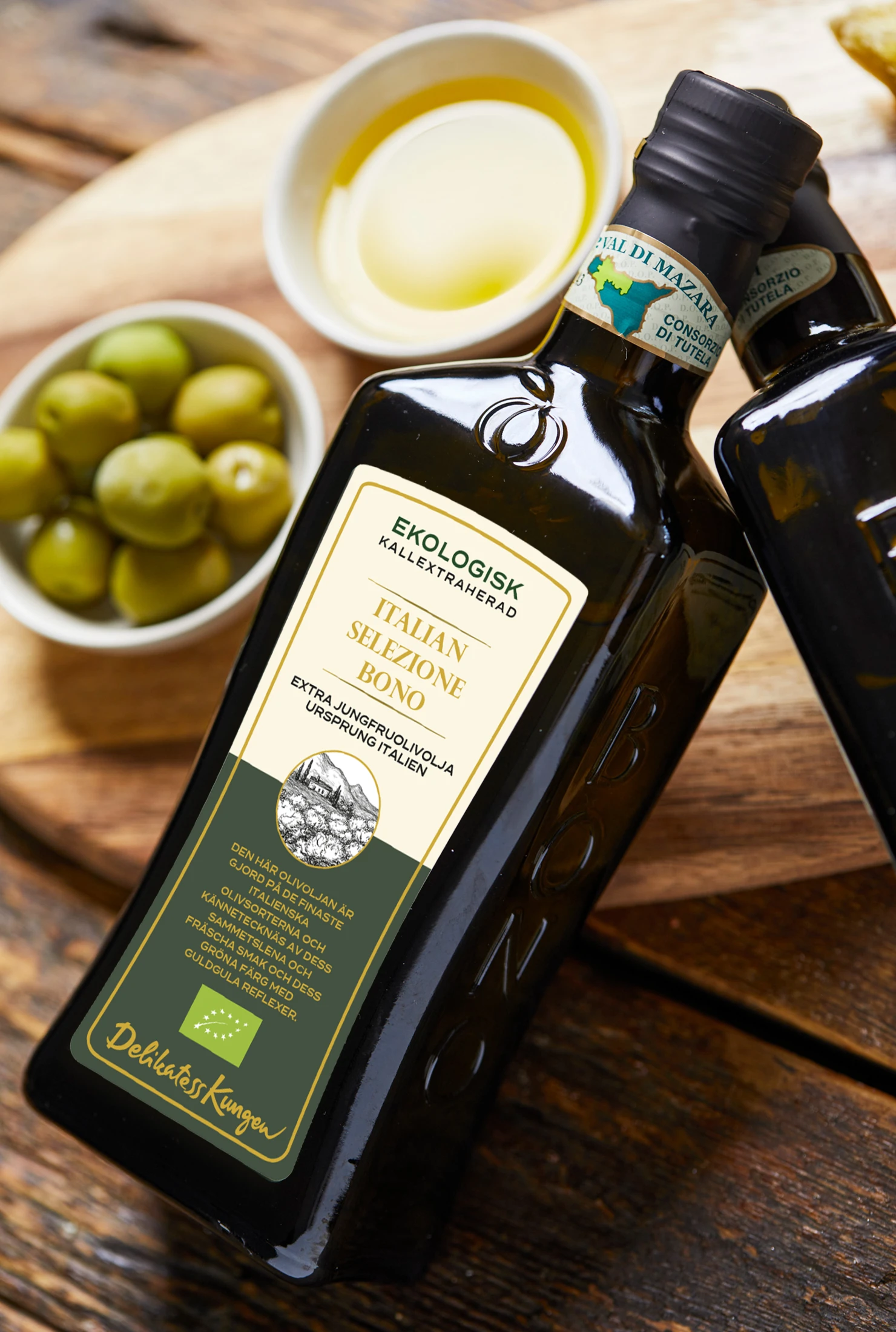 Prisvinnande olivolja Delikatesskungen