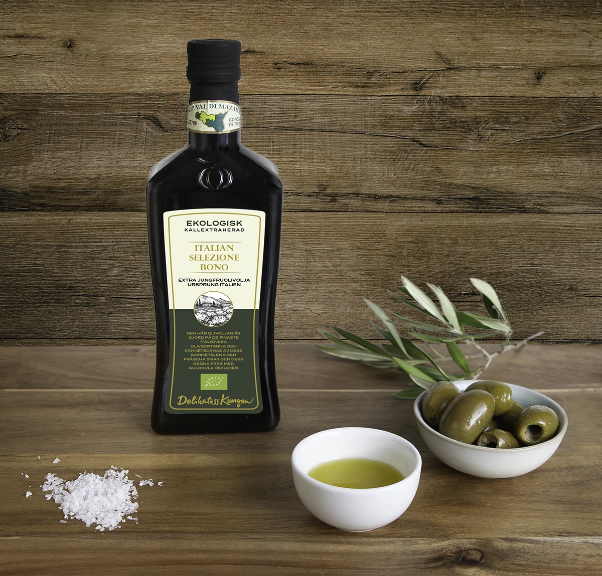 Olivolja av högsta kvalité hos Delikatesskungen