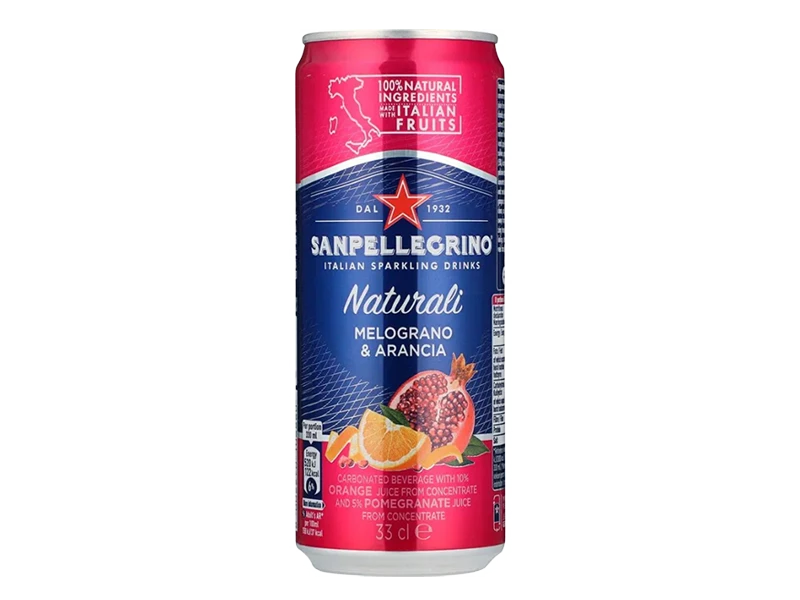 San Pellegrino Melograno Arancia sälj hos Delikatesskungen