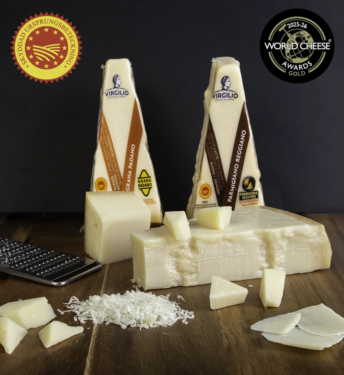 Sälj prisvinnande parmesanostar från Deikatesskungen