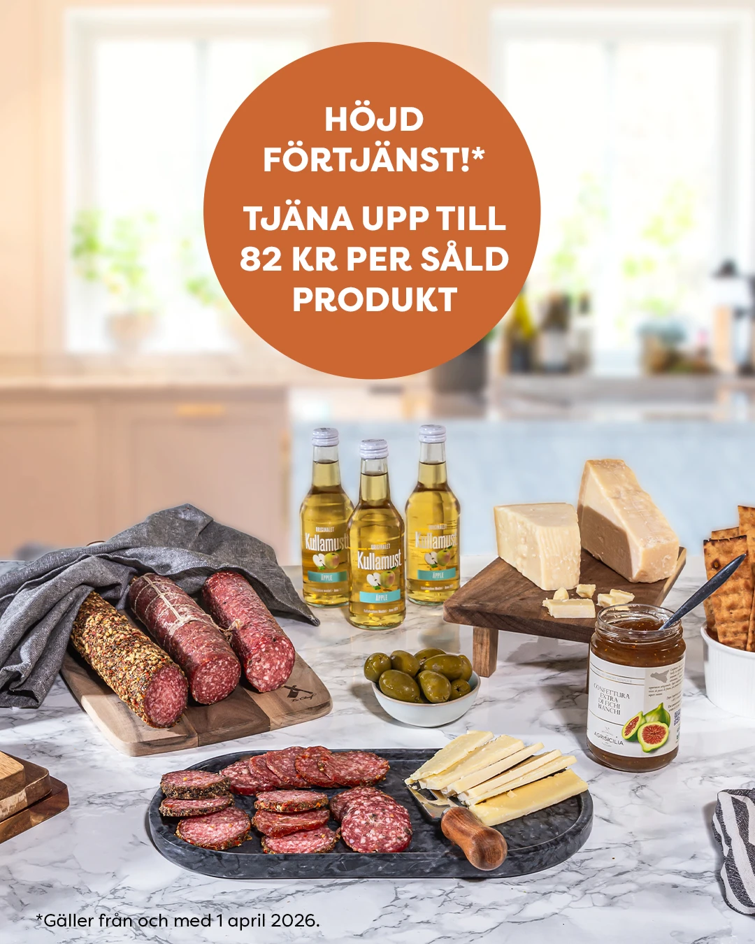 Delikatesskungen har höjt intjäningen 2026